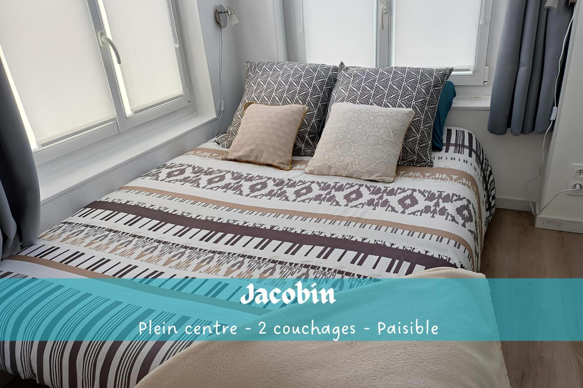 Jacobin-Centre Ville-Paisible-2 Couchages Amiens Extérieur photo